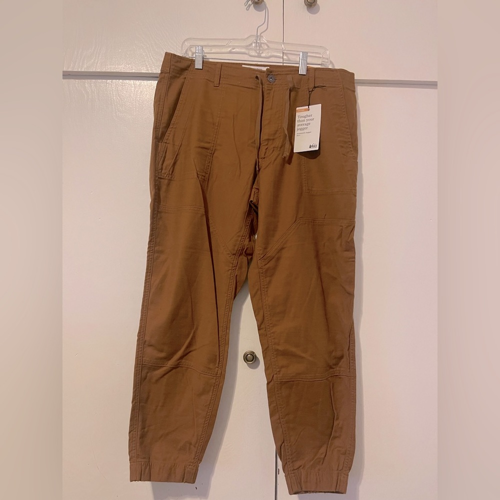 Brown REI Joggers 36W X 30L